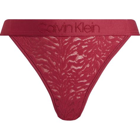 calvin klein high leg thong.